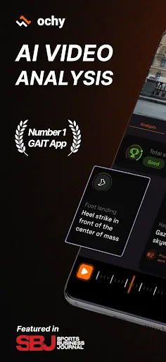 Скриншот 1 — Ochy - AI Gait Analysis