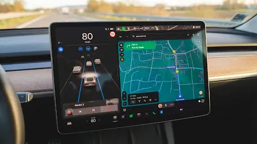Скриншот 5 — TaaDa: Android Auto для Tesla