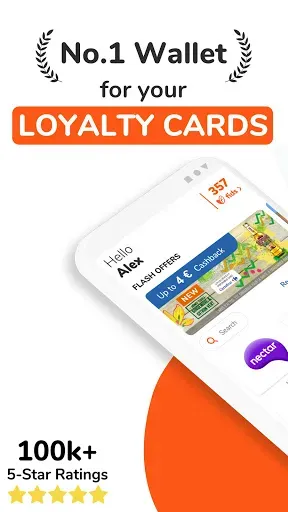 Скриншот 1 — FidMe Loyalty Cards & Cashback