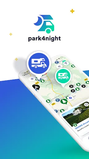 Скриншот 1 — park4night - camping car, van