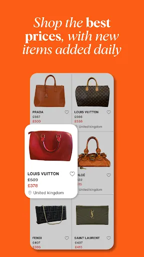 Скриншот 2 — Vestiaire Co: Buy Sell Vintage