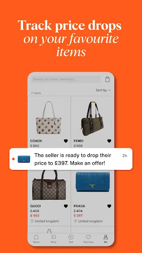 Скриншот 4 — Vestiaire Co: Buy Sell Vintage