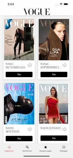 Скриншот 2 — Vogue France Magazine