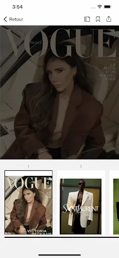 Скриншот 3 — Vogue France Magazine