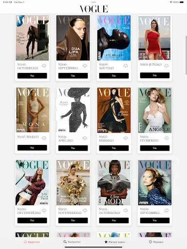 Скриншот 5 — Vogue France Magazine