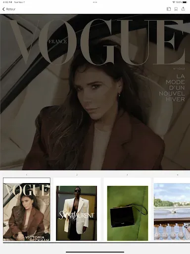 Скриншот 7 — Vogue France Magazine