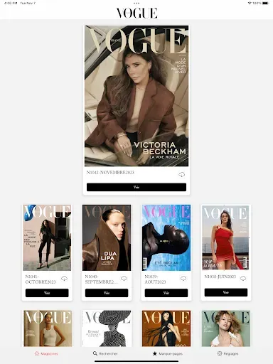 Скриншот 8 — Vogue France Magazine