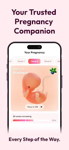 Скриншот 1 — WeMoms Pregnancy Baby Tracker