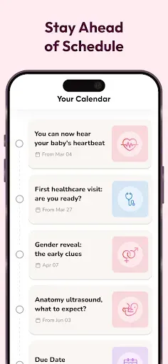 Скриншот 3 — WeMoms Pregnancy Baby Tracker