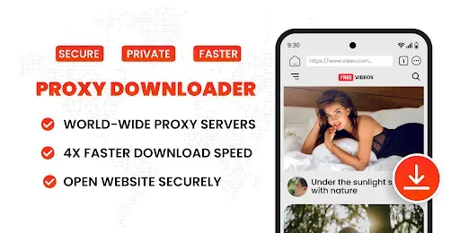 Скриншот 8 — Video Downloader Proxy Browser
