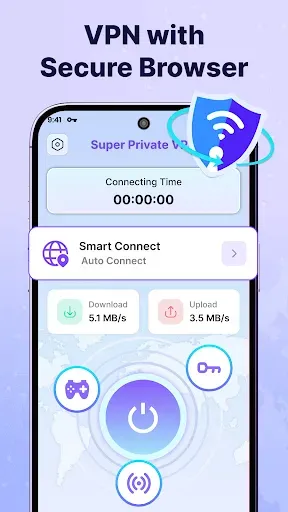 Скриншот 4 — VPN : Super Private VPN