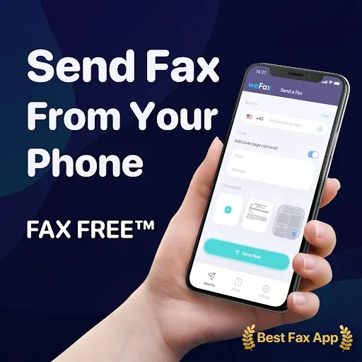 Скриншот 1 — FAX FREE™: Send FAX From Phone