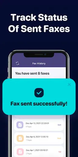 Скриншот 2 — FAX FREE™: Send FAX From Phone