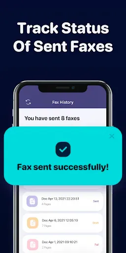 Скриншот 6 — FAX FREE™: Send FAX From Phone