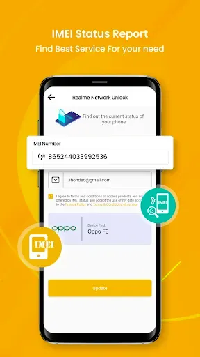 Скриншот 2 — Разблокировка Realme