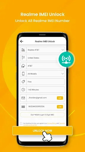 Скриншот 8 — Разблокировка Realme