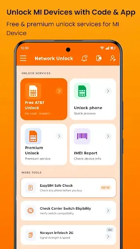 Скриншот 2 — Network Unlock Tool For All Mi