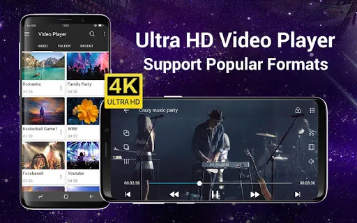 Скриншот 1 — Видеоплеер Все форматы Android