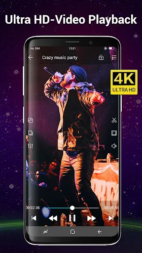 Скриншот 4 — Видеоплеер Все форматы Android