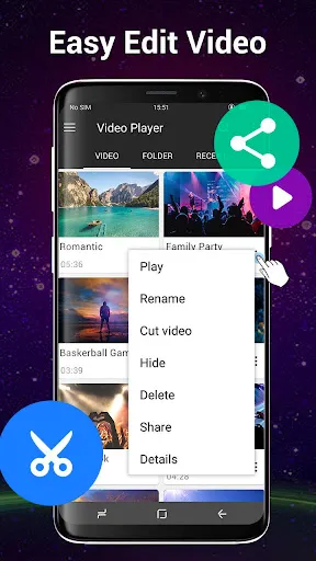 Скриншот 7 — Видеоплеер Все форматы Android