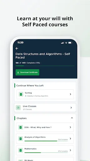 Скриншот 6 — GeeksforGeeks - Learn To Code