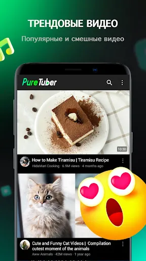 Скриншот 8 — Pure Tuber: видео и музыка