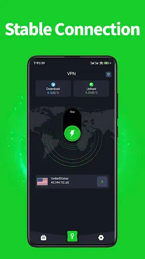 Скриншот 1 — ВПН-VPN бесплатно, быстрый ВПН