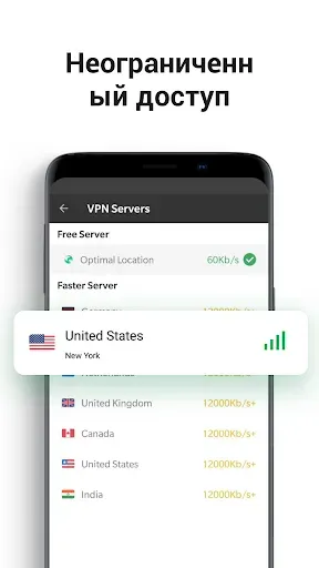 Скриншот 3 — Быстрый VPN Proxy Master Lite