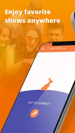 Скриншот 1 — Turbo VPN Lite: Fast VPN Proxy