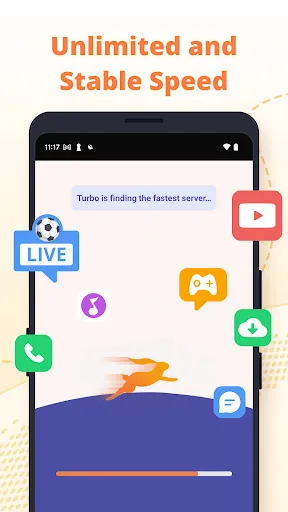 Скриншот 8 — Turbo VPN - безопасный ВПН