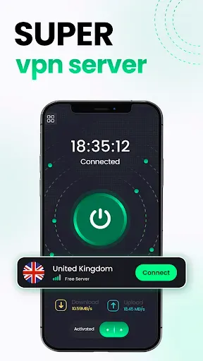 Скриншот 1 — Super VPN Proxy Master