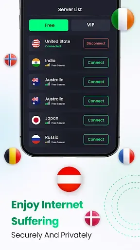 Скриншот 2 — Super VPN Proxy Master