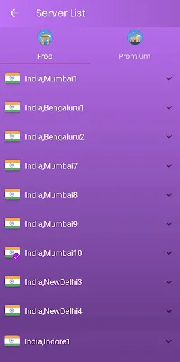 Скриншот 5 — VPN INDIA - Unblock Proxy VPN