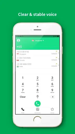 Скриншот 1 — Глобальный телефонный звонок