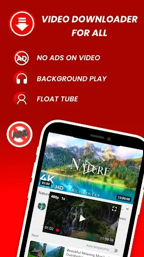 Скриншот 1 — Tube Video Downloader/ For All