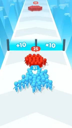 Скриншот 5 — Count Masters: 3D Человечки