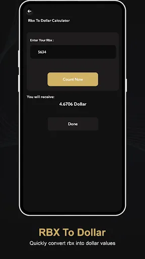 Скриншот 4 — RBX Count Pro - Calc Rbux