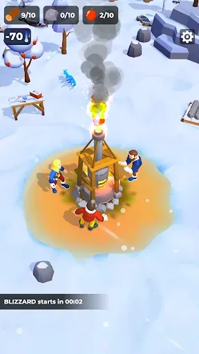 Скриншот 1 — Frost Land Survival: выживание