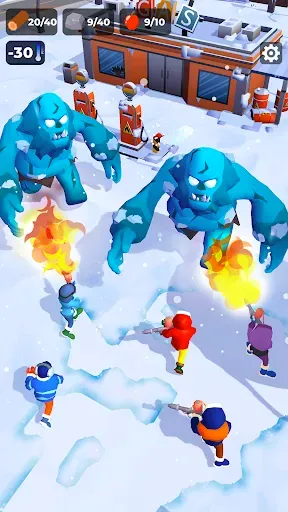 Скриншот 3 — Frost Land Survival: выживание