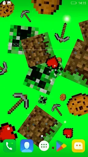 Скриншот 1 — Живые Minecraft Обои 3D