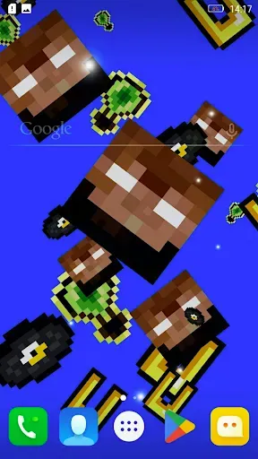 Скриншот 3 — Живые Minecraft Обои 3D