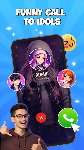 Скриншот 5 — Funny Prank Call & Chat