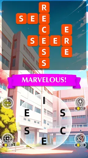 Скриншот 2 — Word Revel: Cross Words Puzzle