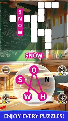 Скриншот 4 — Word Revel: Cross Words Puzzle
