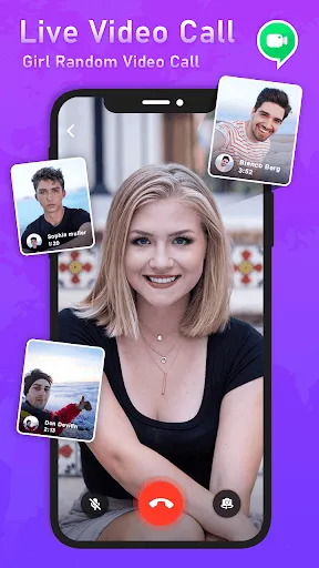 Скриншот 2 — Live Video Call - Live chat