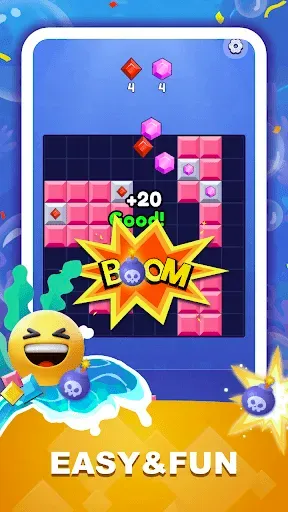 Скриншот 1 — BLASTit: Block Puzzle Game