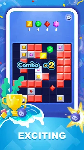 Скриншот 3 — BLASTit: Block Puzzle Game
