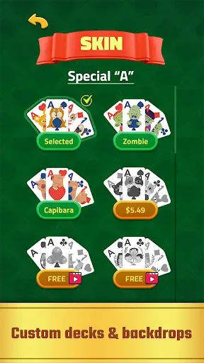Скриншот 3 — Big Card Solitaire