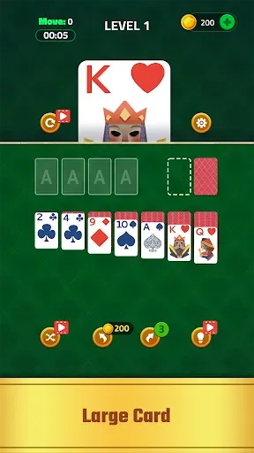 Скриншот 5 — Big Card Solitaire