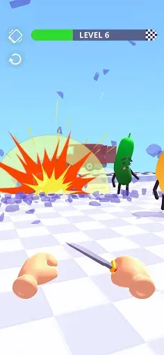 Скриншот 3 — Hit Tomato 3D - Мастер Клинка